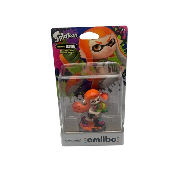 Brand New Inkling Girl Amiibo Splatoon Unopened In Packging 2015 Nib Nintendo - Picture 1 of 4